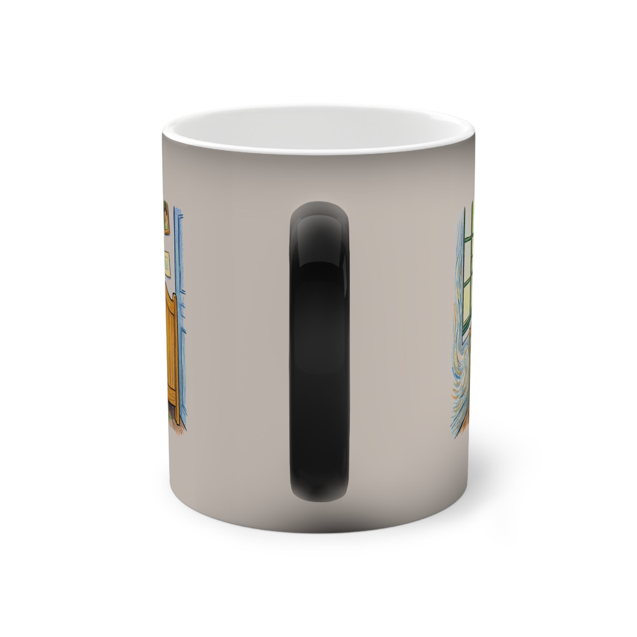 Color-Changing Mug — "Vincent's Monday Morning" Funny Art Coffee Mug